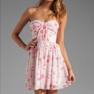 NWT Erin Fetherston Marianne Dress in Lipstick